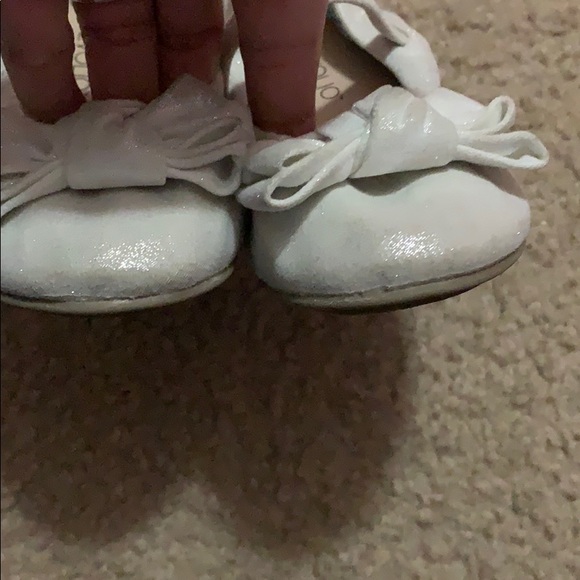 Tevolio bow metallic toddler flats size 8 - Picture 8 of 8